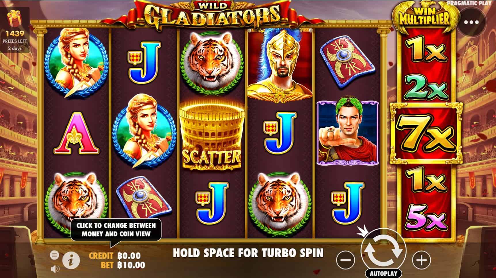 Wild Gladiator เกมสล็อต เว็บตรง จากค่าย Pragmatic Play joker gaming