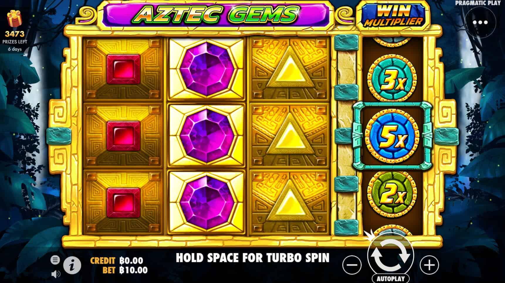 Aztec Gems เกมสล็อต เว็บตรง จากค่าย Pragmatic Play joker gaming