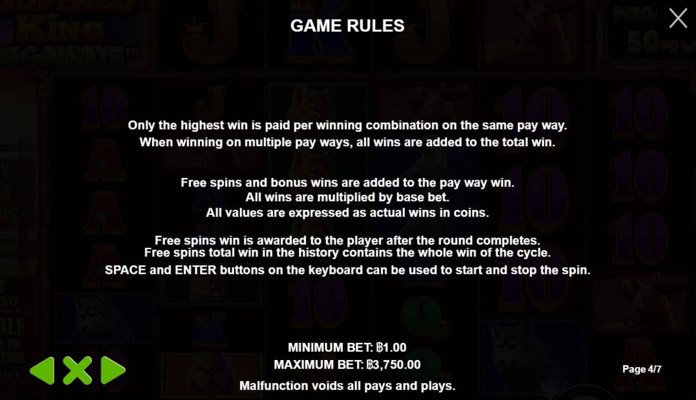 Buffalo King Megaways เกมสล็อต เว็บตรง จากค่าย Pragmatic Play ทางเข้า joker123