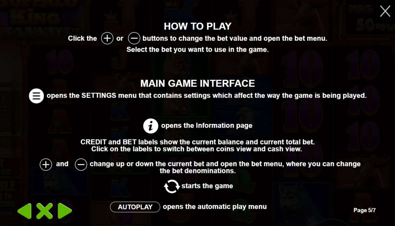 Buffalo King Megaways เกมสล็อต เว็บตรง จากค่าย Pragmatic Play สล็อต joker123
