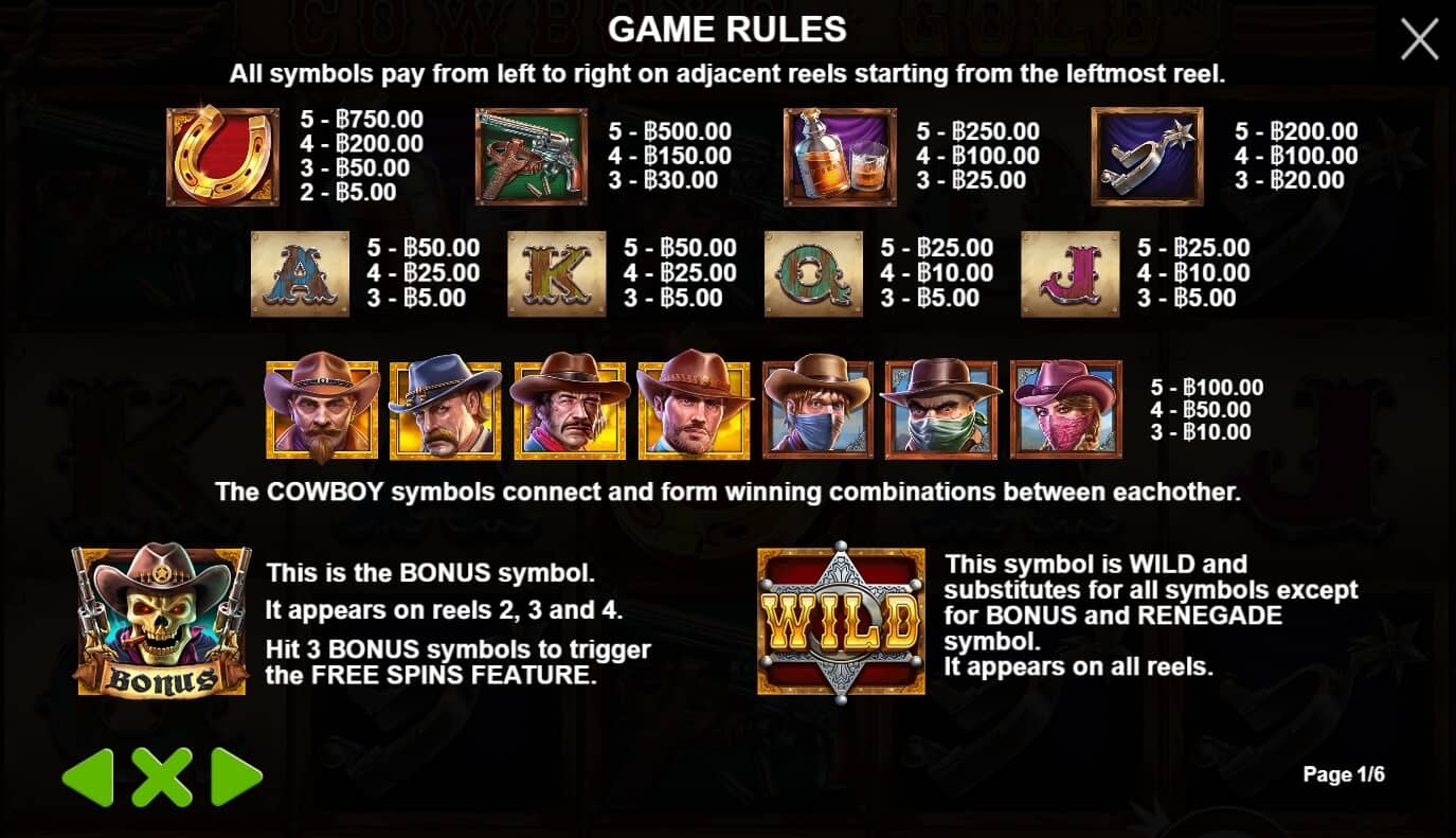 Cowboys Gold เกมสล็อต เว็บตรง จากค่าย Pragmatic Play joker สล็อต