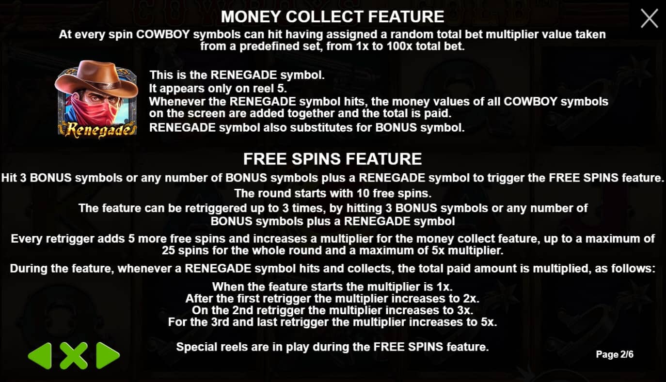 Cowboys Gold เกมสล็อต เว็บตรง จากค่าย Pragmatic Play สล็อต 1234 joker