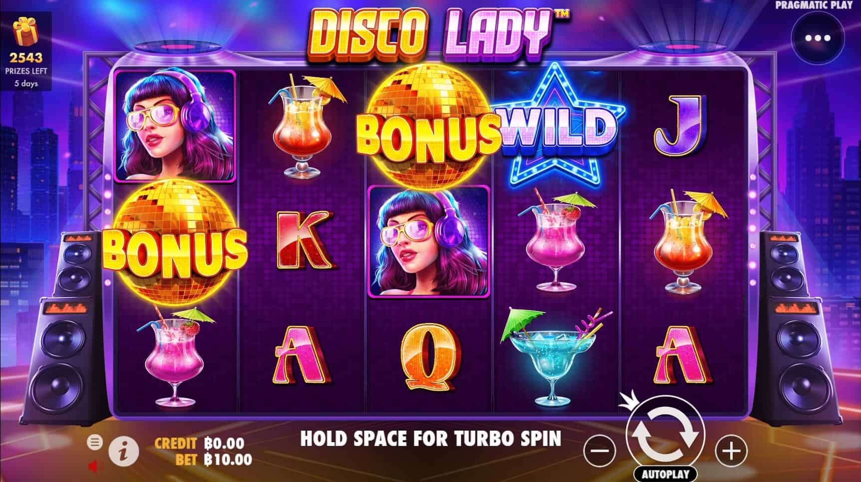 Disco Lady เกมสล็อต เว็บตรง จากค่าย Pragmatic Play เครดิตฟรี joker slot