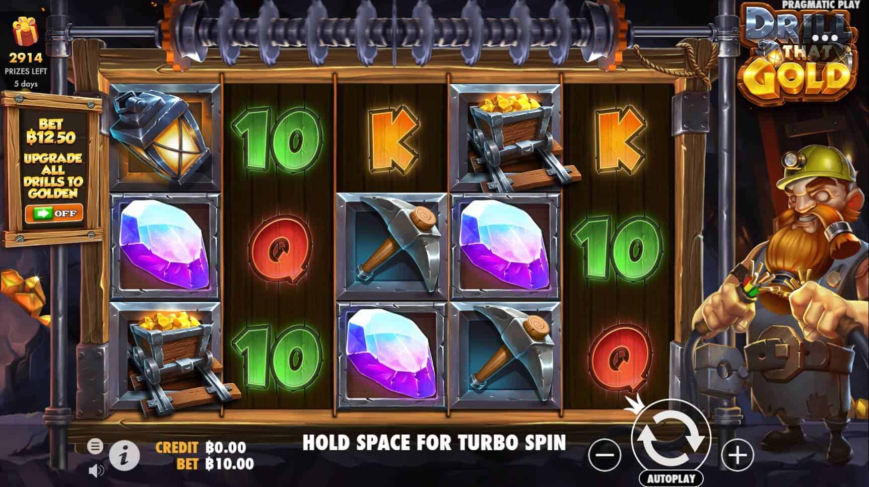 Drill That Gold เกมสล็อต เว็บตรง จากค่าย Pragmatic Play สล็อต joker