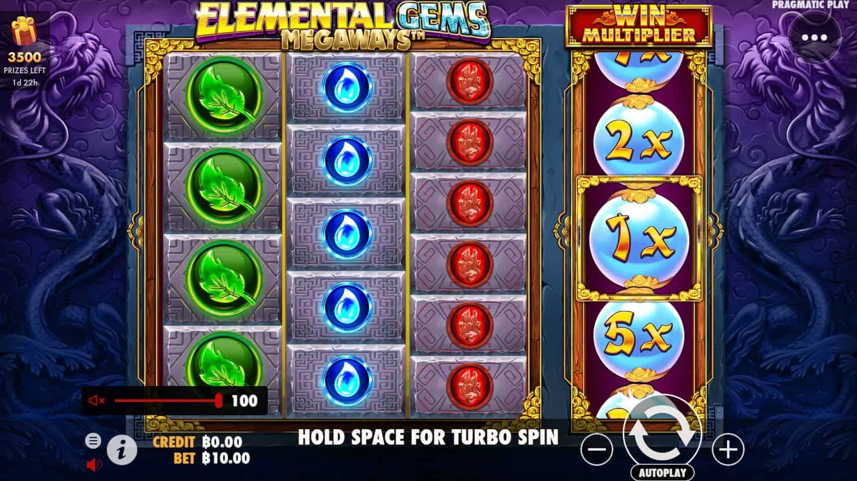 Elemental Gems Megaways เกมสล็อต เว็บตรง จากค่าย Pragmatic Play joker888