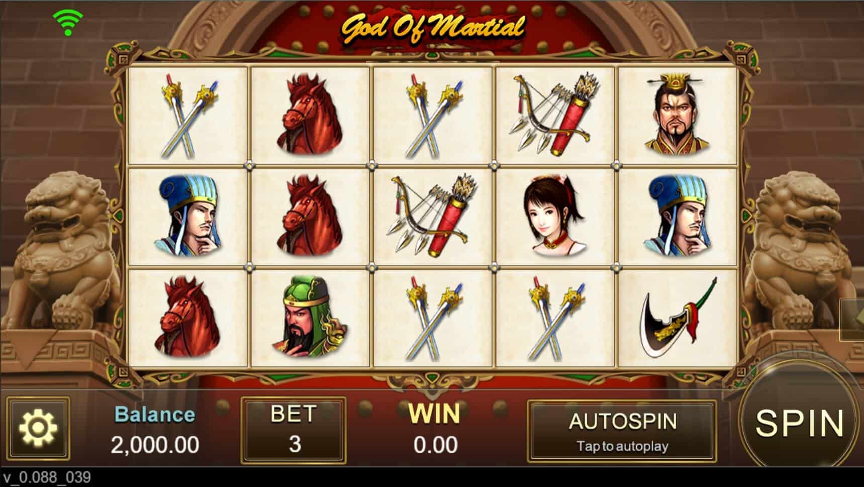 God Of Martial สล็อต JILI SLOT เว็บตรง joker123th