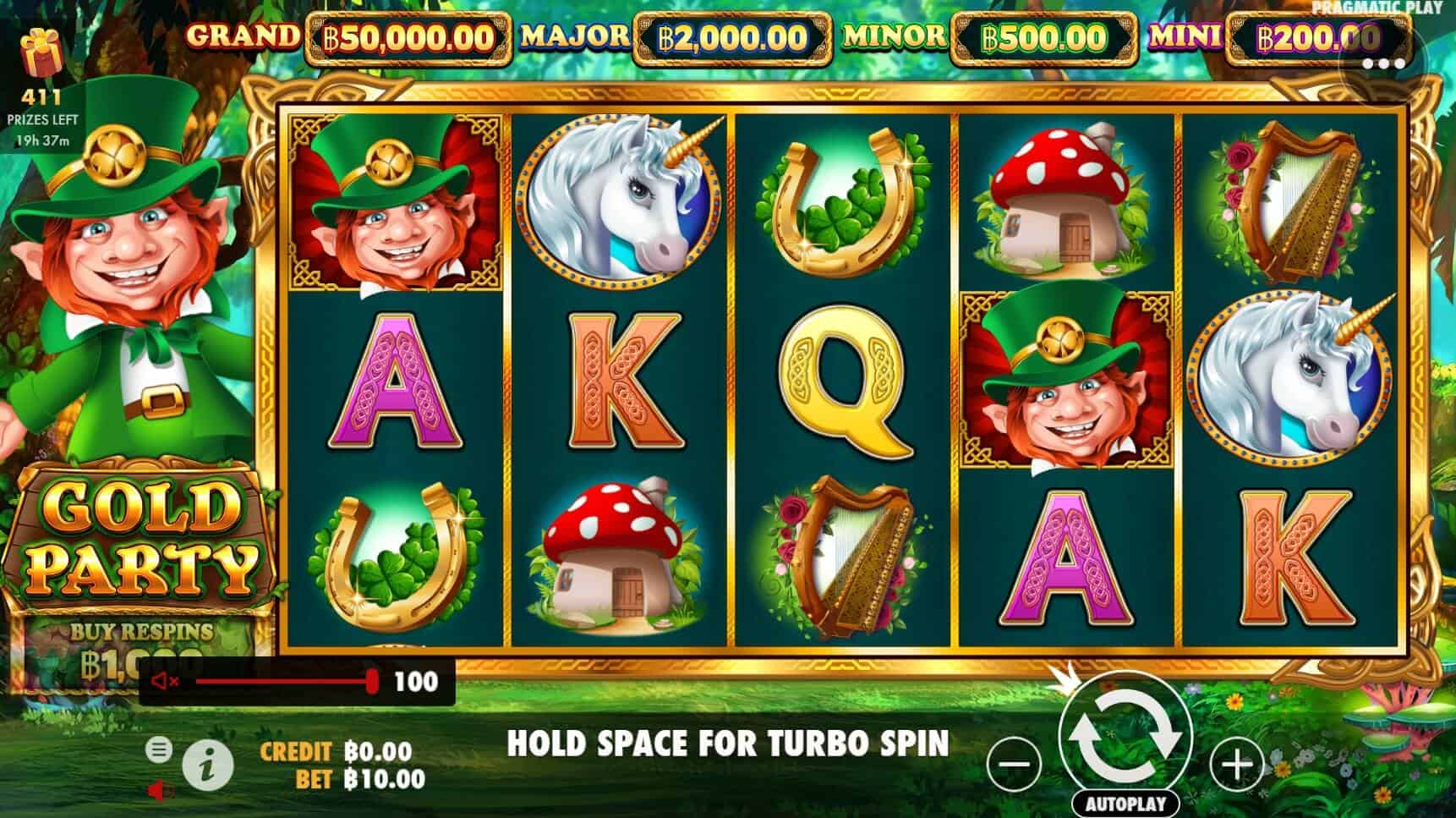 Gold Party เกมสล็อต เว็บตรง จากค่าย Pragmatic Play joker123th