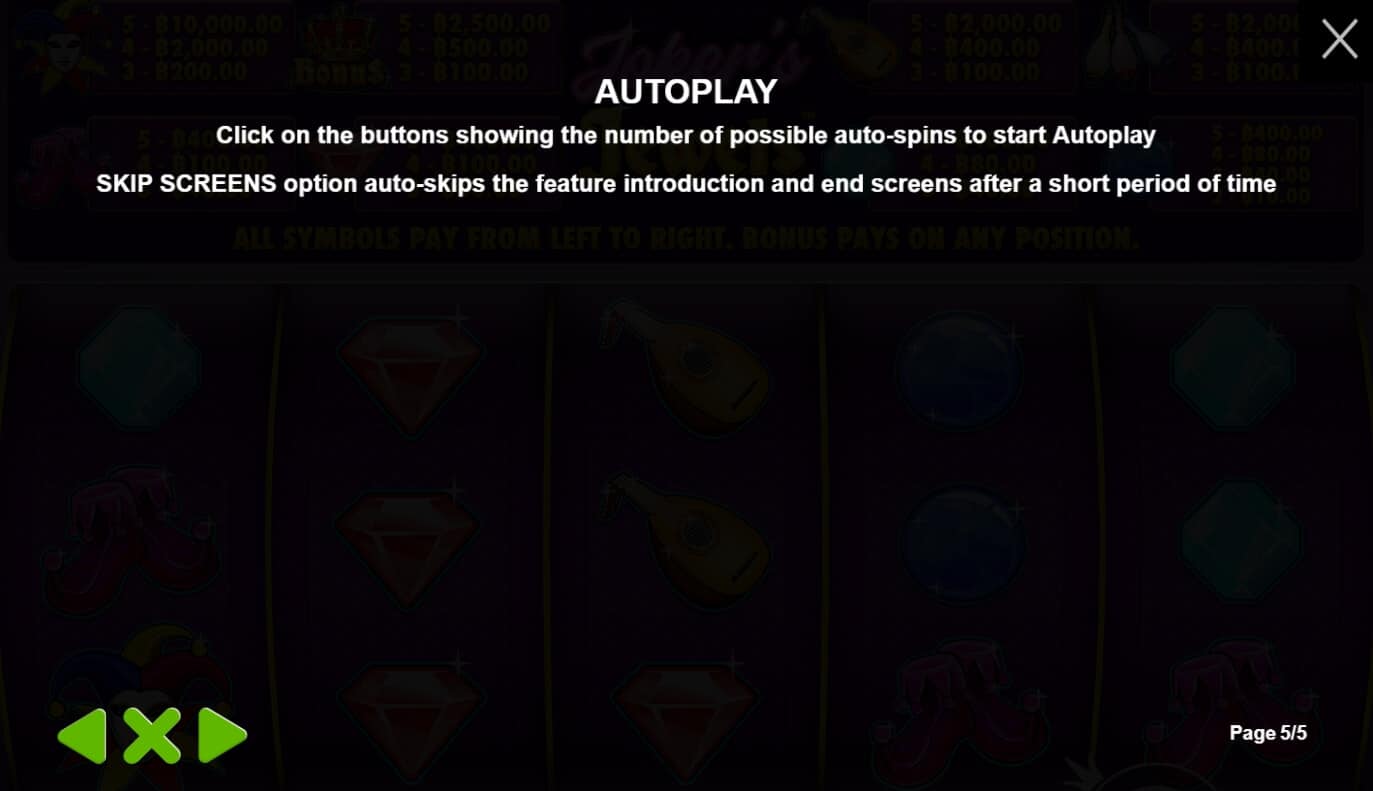 joker ฝาก 1 บาท ได้ 100