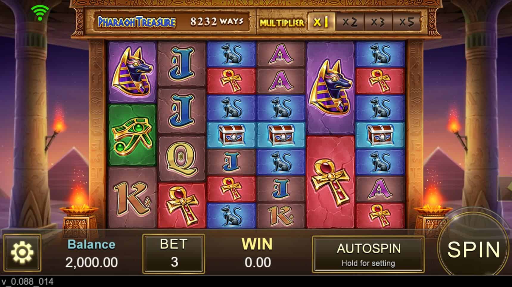 Pharaoh Treasure สล็อต JILI SLOT เว็บตรง joker123 ฟรีเครดิต