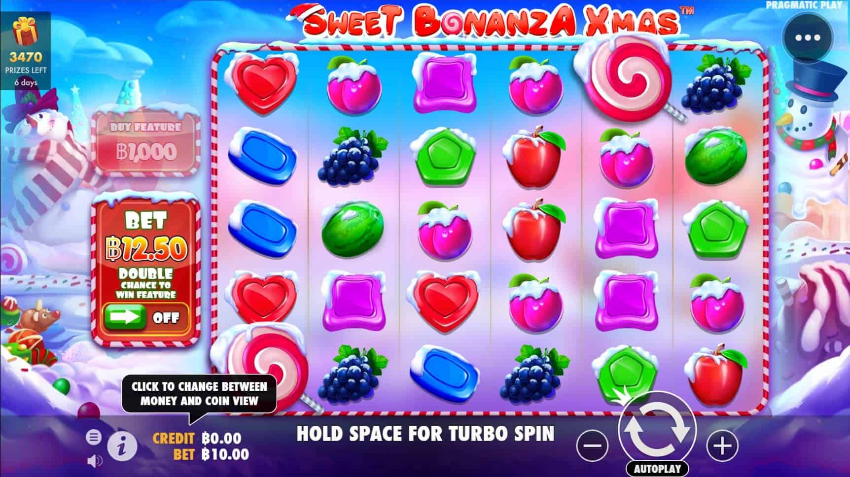 Sweet Bonanza Xmas เกมสล็อต เว็บตรง จากค่าย Pragmatic Play joker123th