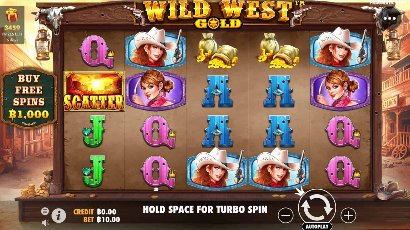 Wild West Gold เกมสล็อต เว็บตรง จากค่าย Pragmatic Play joker สล็อต 888