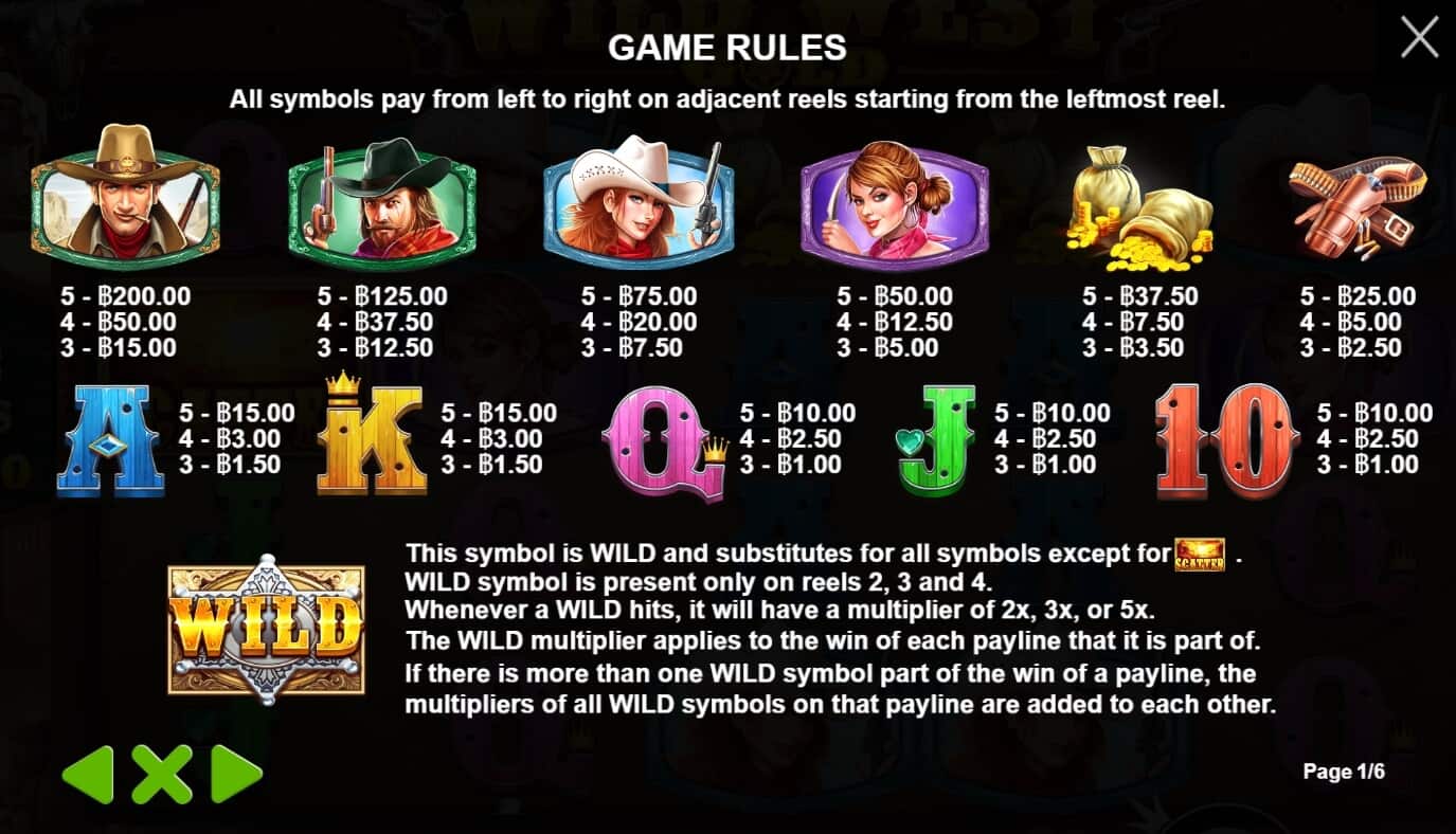 Wild West Gold เกมสล็อต เว็บตรง จากค่าย Pragmatic Play joker123 net