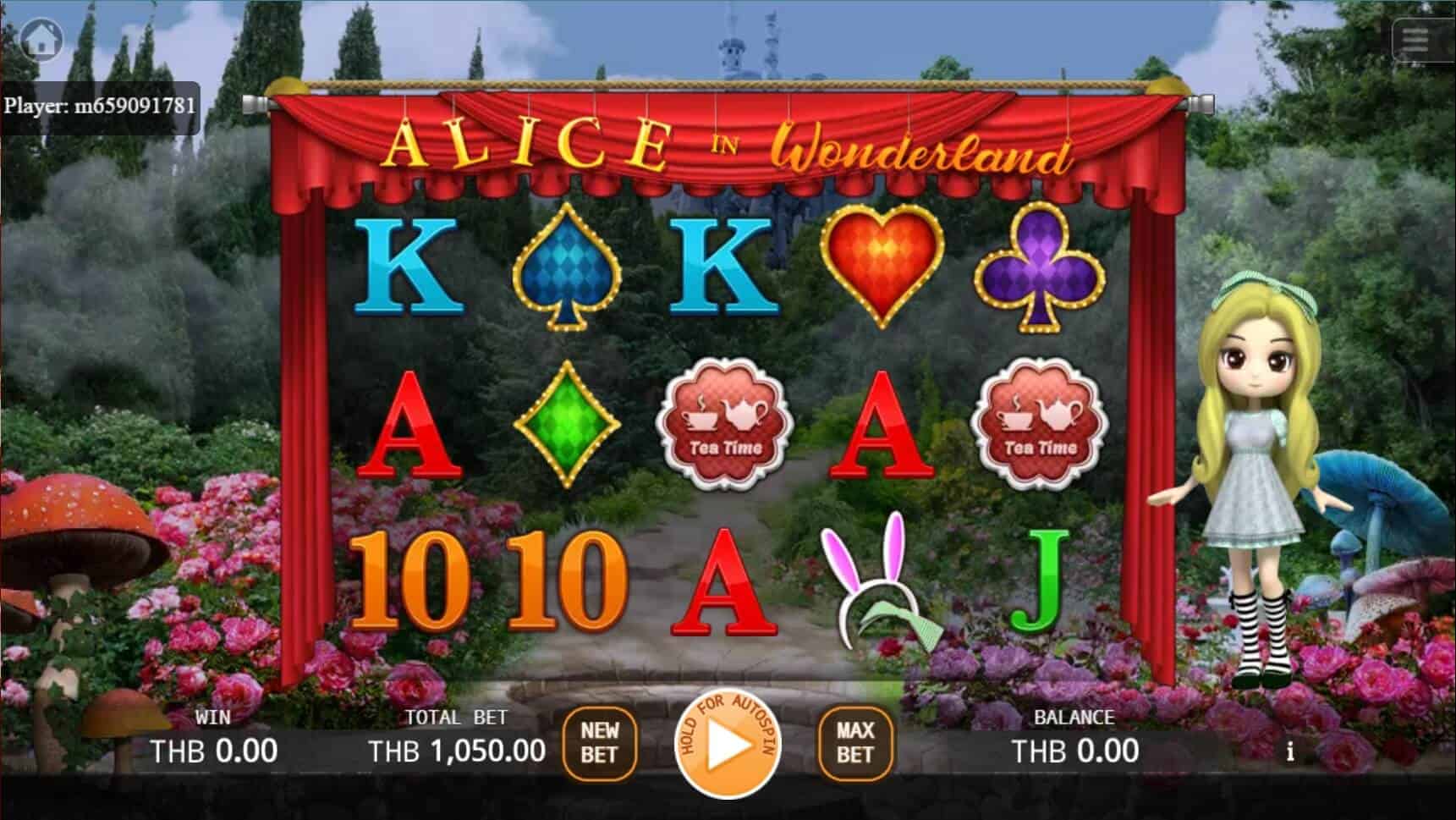 Alice In Wonderland สล็อต เว็บตรง ไม่ผ่านเอเย่นต์ ค่าย KA Gaming โจ๊กเกอร์ 123