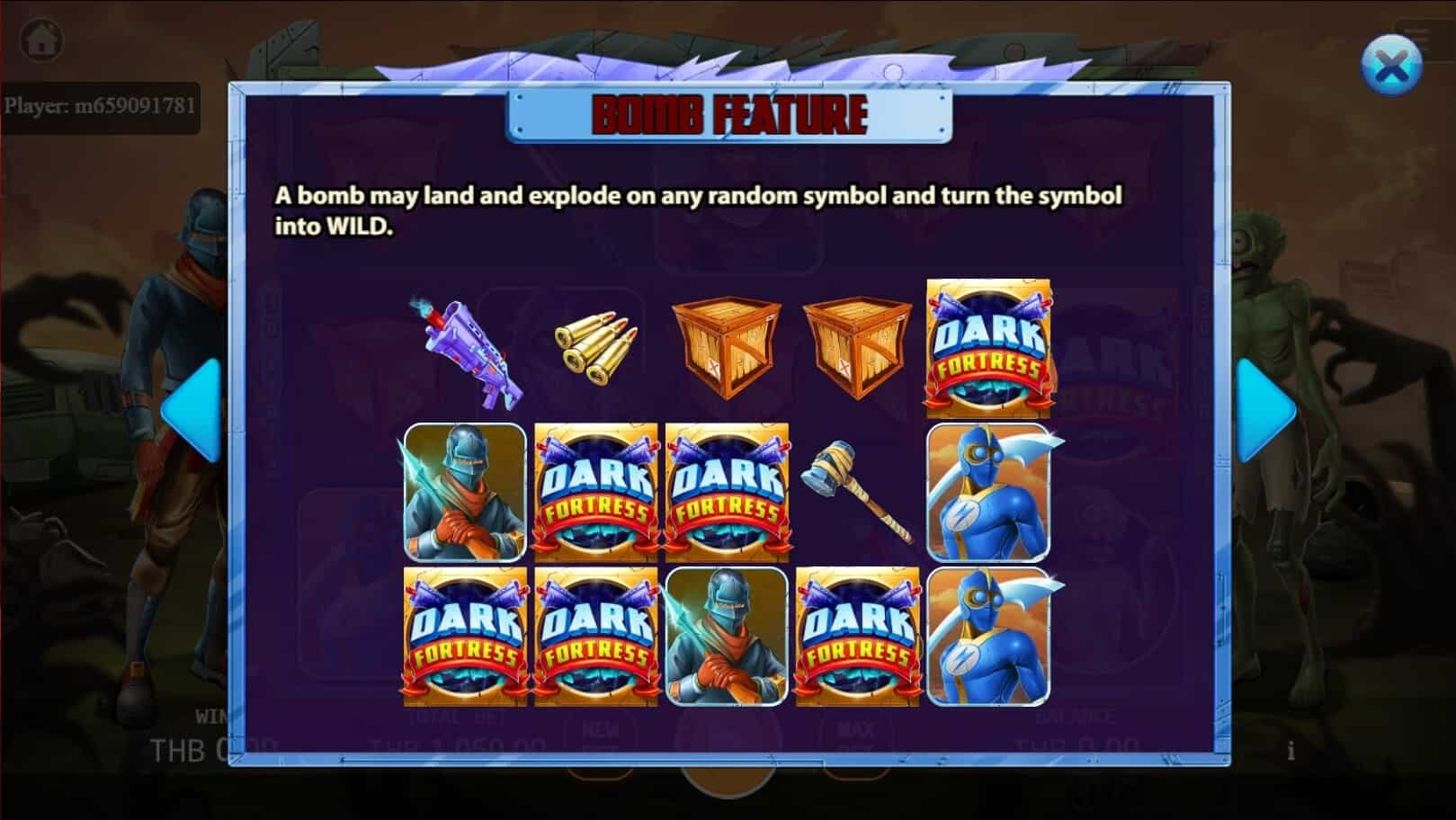 Dark Fortress สล็อต เว็บตรง ไม่ผ่านเอเย่นต์ ค่าย KA Gaming joker vip