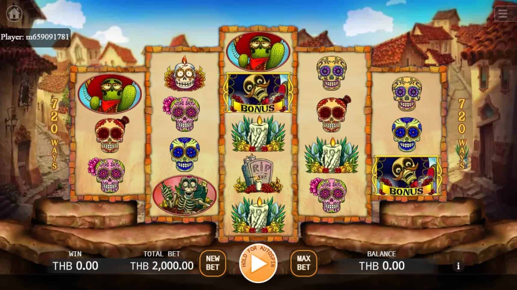 Dia De Muertos สล็อต เว็บตรง ไม่ผ่ายเอเย่นต์ ค่าย KA Gaming joker ทุนน้อย