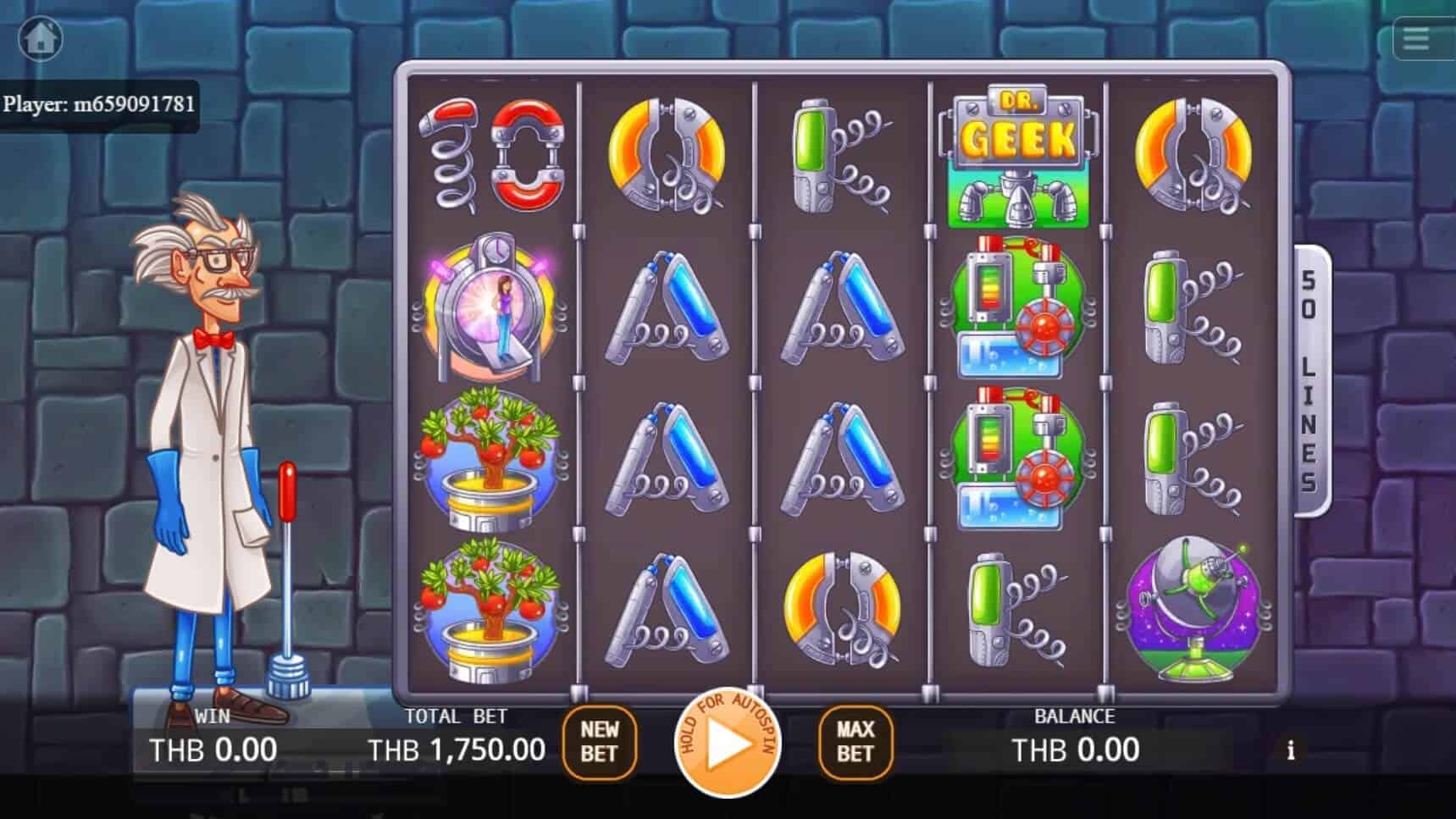 Dr. Geek สล็อต เว็บตรง ไม่ผ่านเอเย่นต์ ค่าย KA Gaming joker gaming