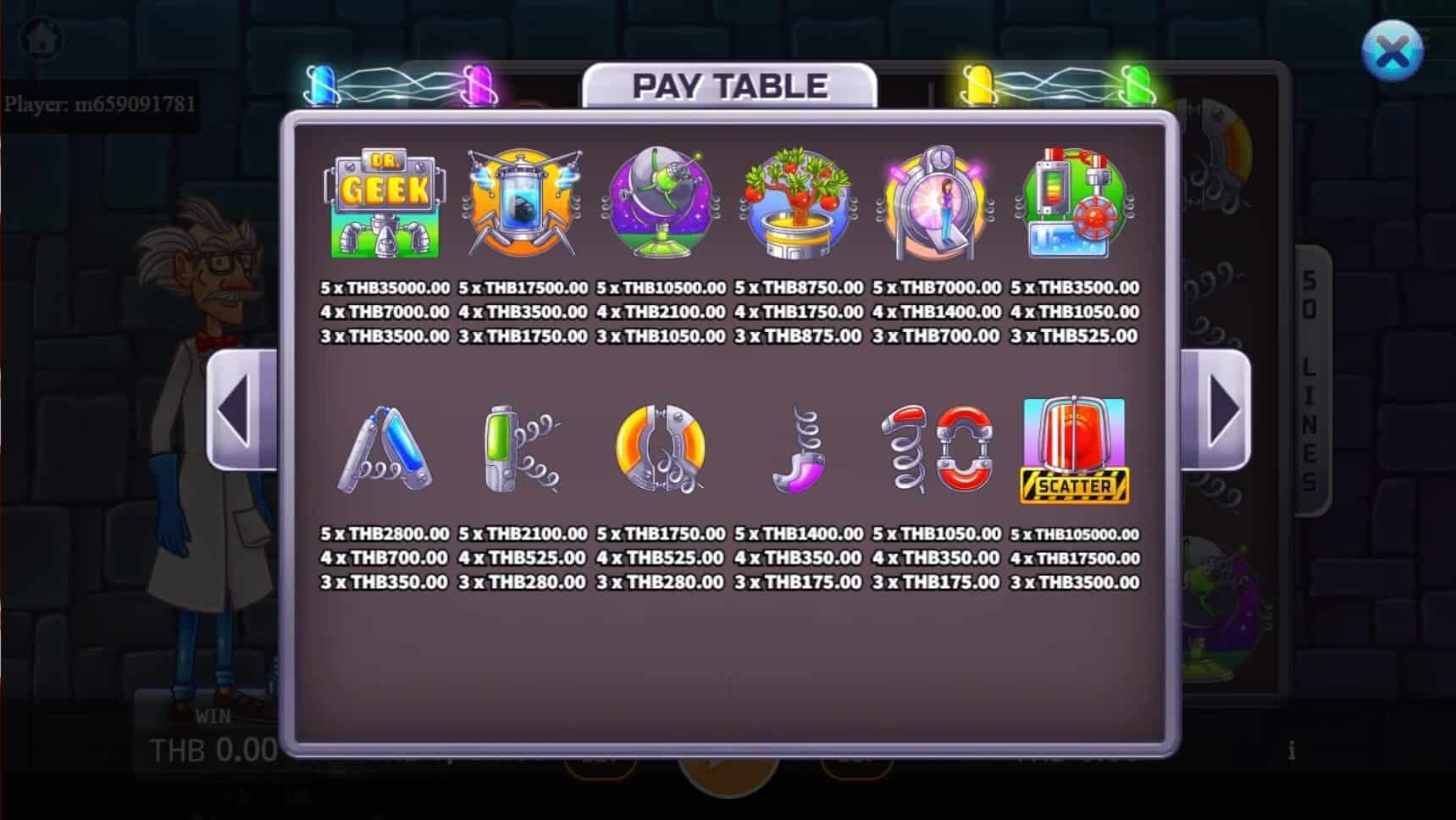 Dr. Geek สล็อต เว็บตรง ไม่ผ่านเอเย่นต์ ค่าย KA Gaming สล็อตโจ๊กเกอร์ 123