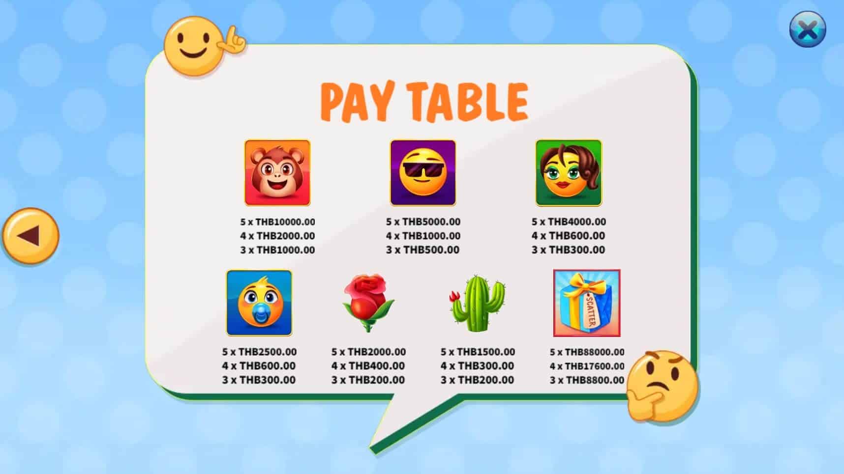 Emoji สล็อต เว็บตรง ไม่ผ่ายเอเย่นต์ ค่าย KA Gaming เกมโจ๊กเกอร์