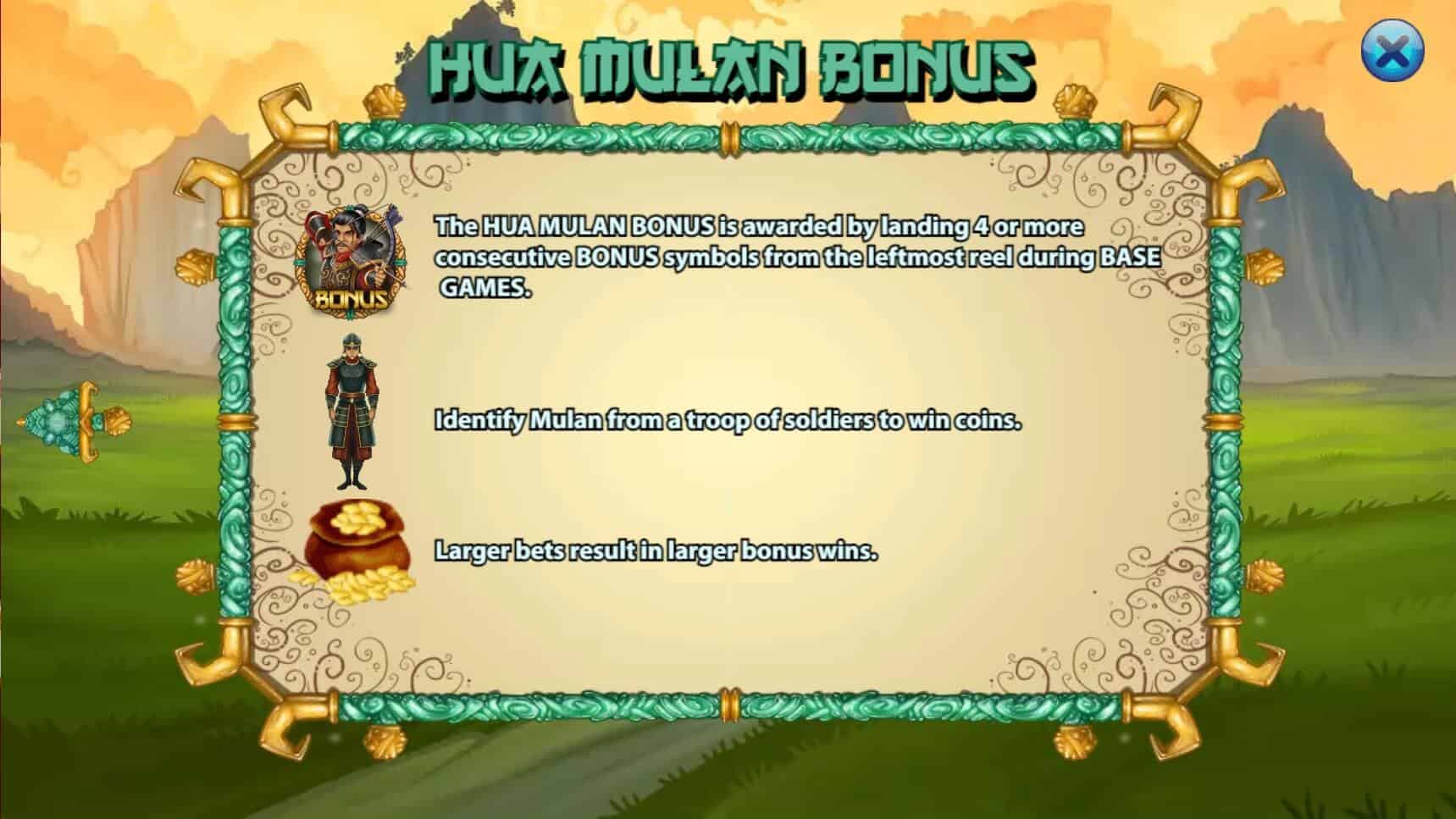 Hua Mulan สล็อต เว็บตรง ไม่ผ่านเอเย่นต์ ค่าย KA Gaming joker vip