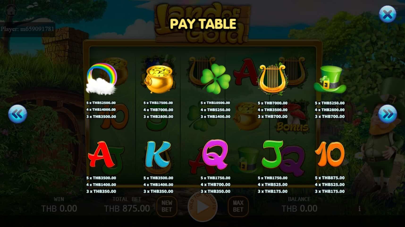 Lands Of Gold สล็อต เว็บตรง ไม่ผ่ายเอเย่นต์ ค่าย KA Gaming joker เครดิตฟรี 50