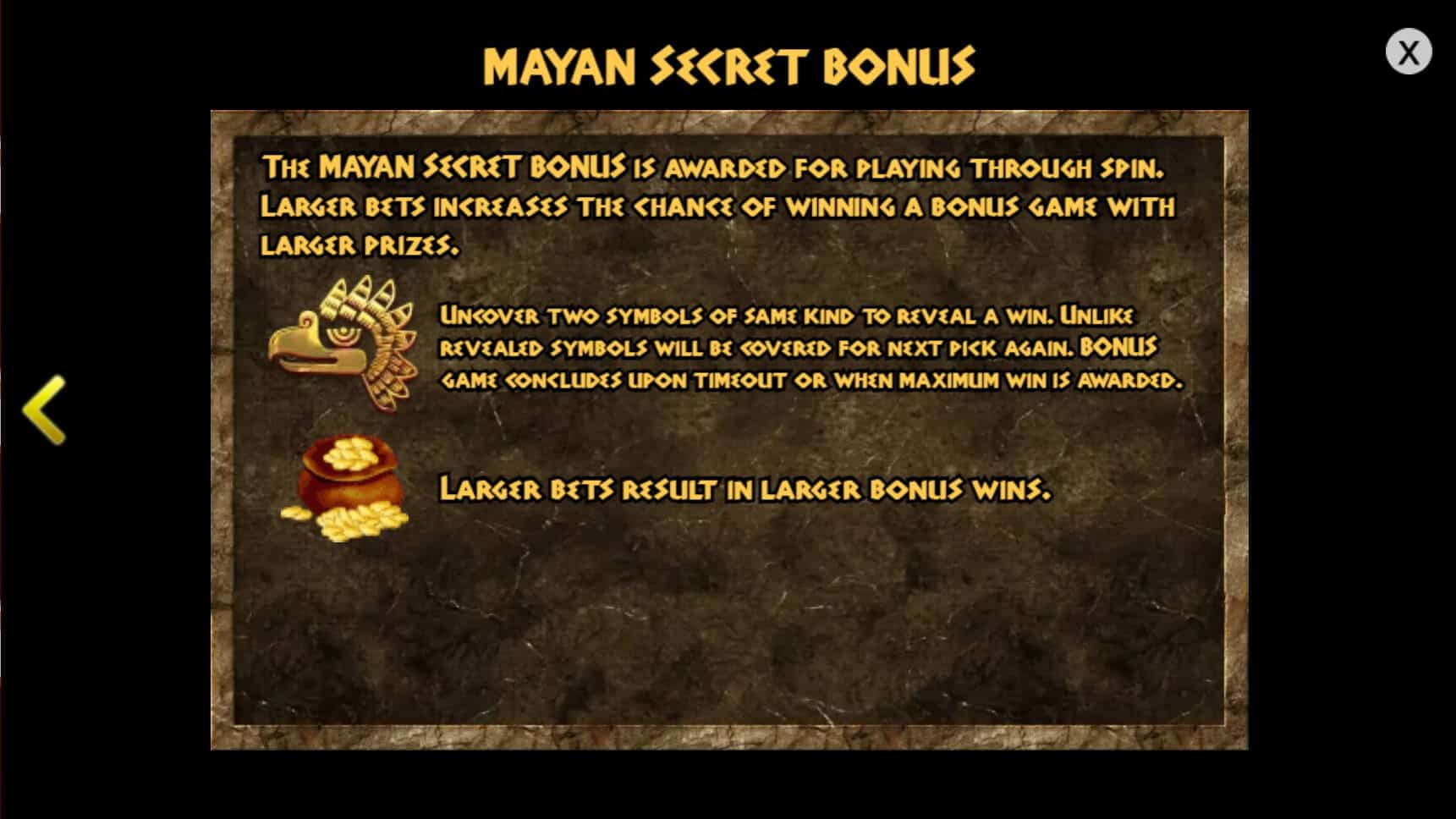 Mayan Gold สล็อต เว็บตรง ไม่ผ่านเอเย่นต์ ค่าย KA Gaming สล็อต 1234 joker