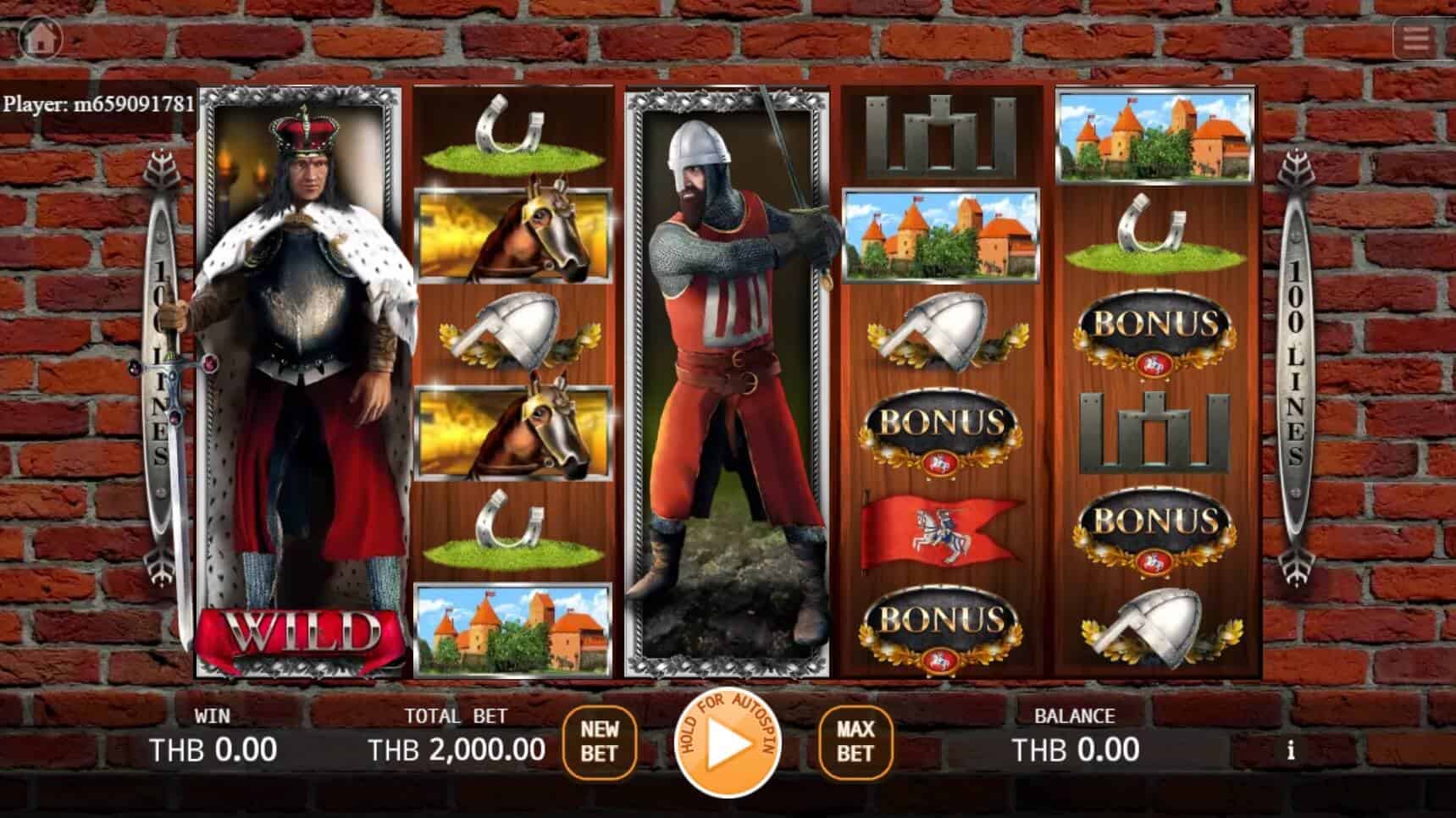 Medieval Knights สล็อต เว็บตรง ไม่ผ่ายเอเย่นต์ ค่าย KA Gaming joker slot 678