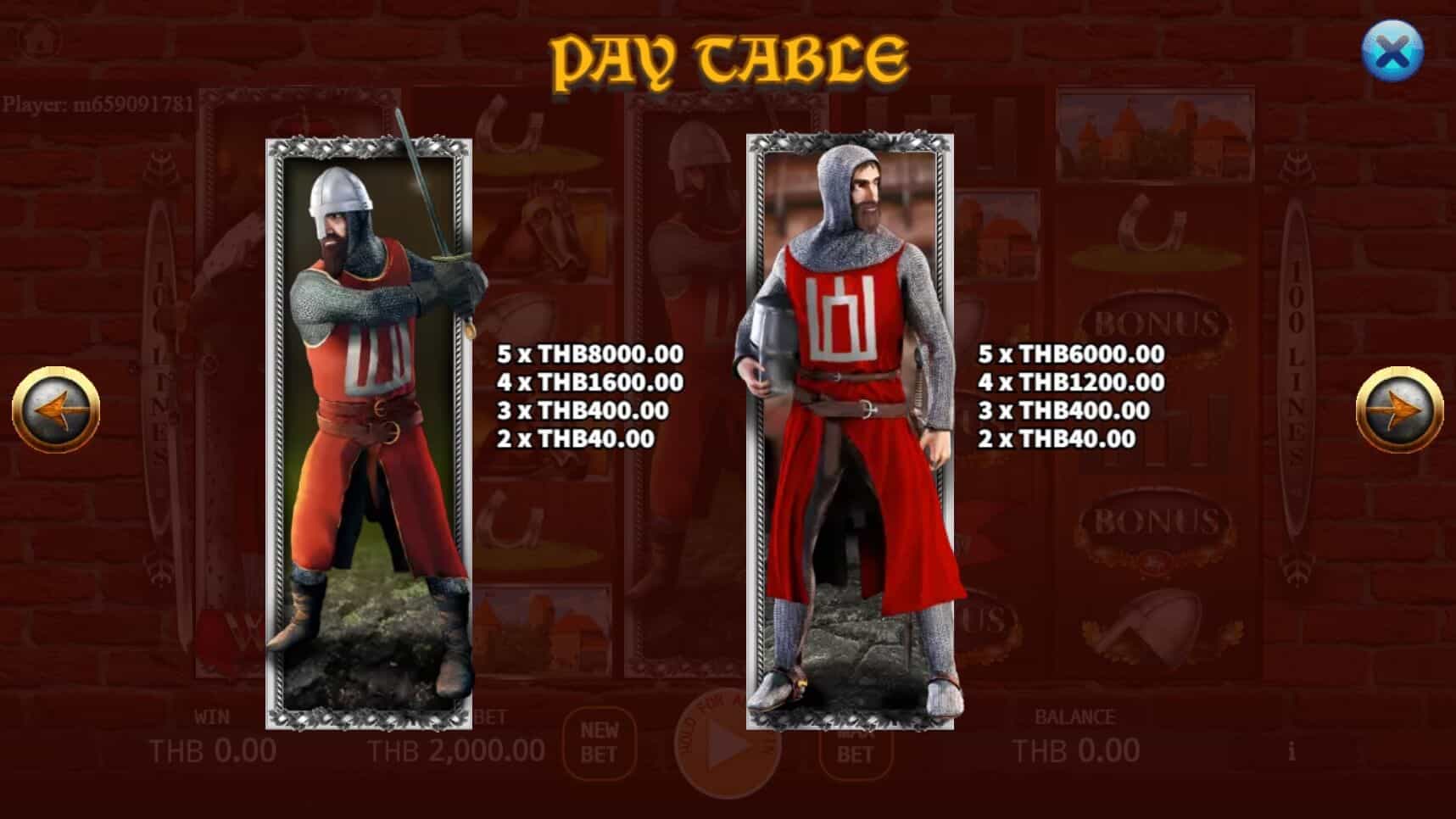 Medieval Knights สล็อต เว็บตรง ไม่ผ่ายเอเย่นต์ ค่าย KA Gaming เกมโจ๊กเกอร์ 123