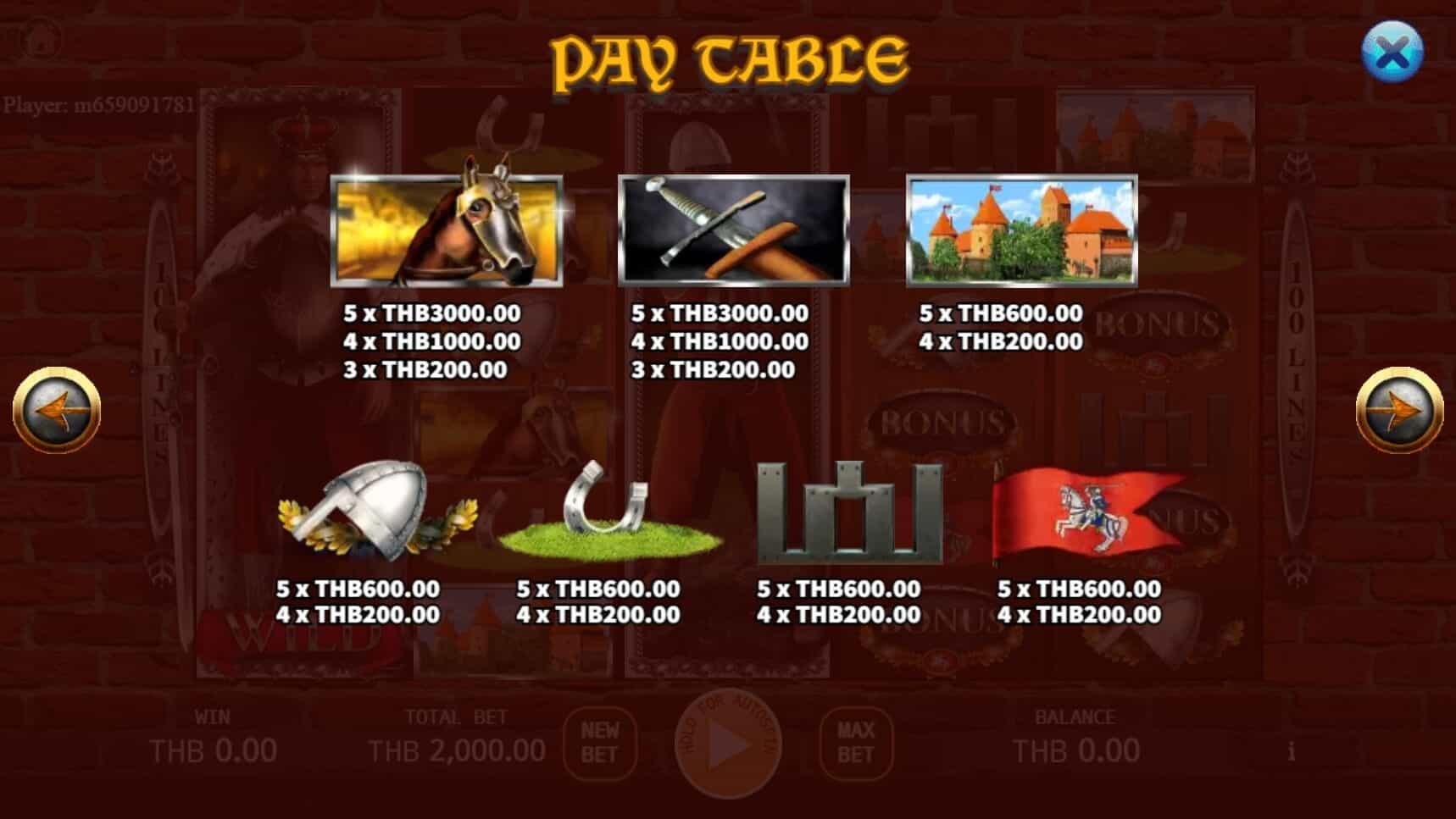 Medieval Knights สล็อต เว็บตรง ไม่ผ่ายเอเย่นต์ ค่าย KA Gaming โจ๊กเกอร์ 1234