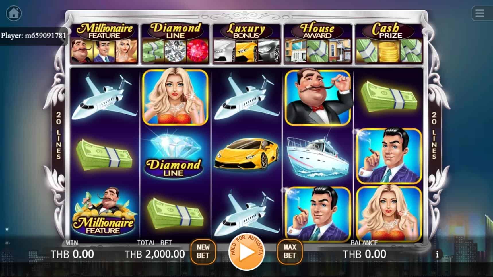 Millionaires สล็อต เว็บตรง ไม่ผ่ายเอเย่นต์ ค่าย KA Gaming สล็อต joker