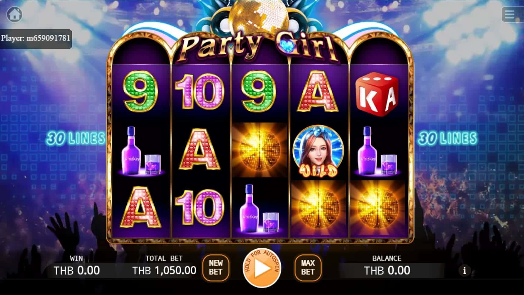 Party Girl สล็อต เว็บตรง ไม่ผ่านเอเย่นต์ ค่าย KA Gaming joker123th