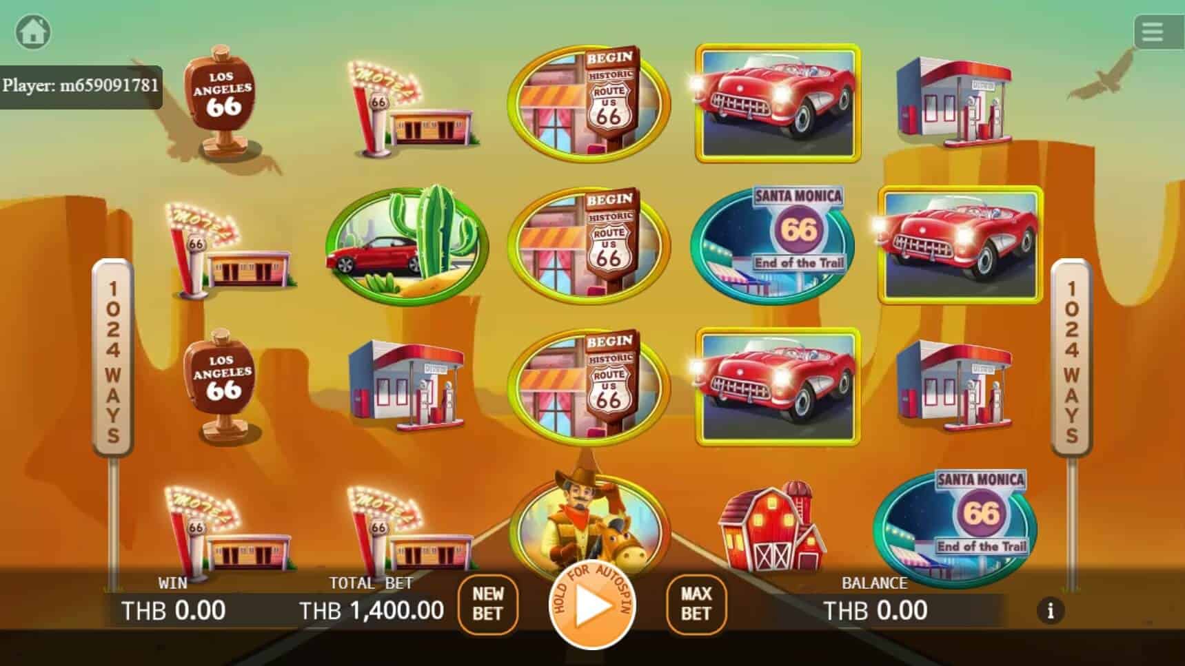 Route 66 สล็อต เว็บตรง ไม่ผ่ายเอเย่นต์ ค่าย KA Gaming joker slot โปรโมชั่น