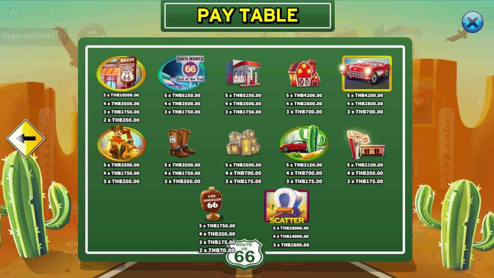 Route 66 สล็อต เว็บตรง ไม่ผ่ายเอเย่นต์ ค่าย KA Gaming เครดิตฟรีค่าย joker