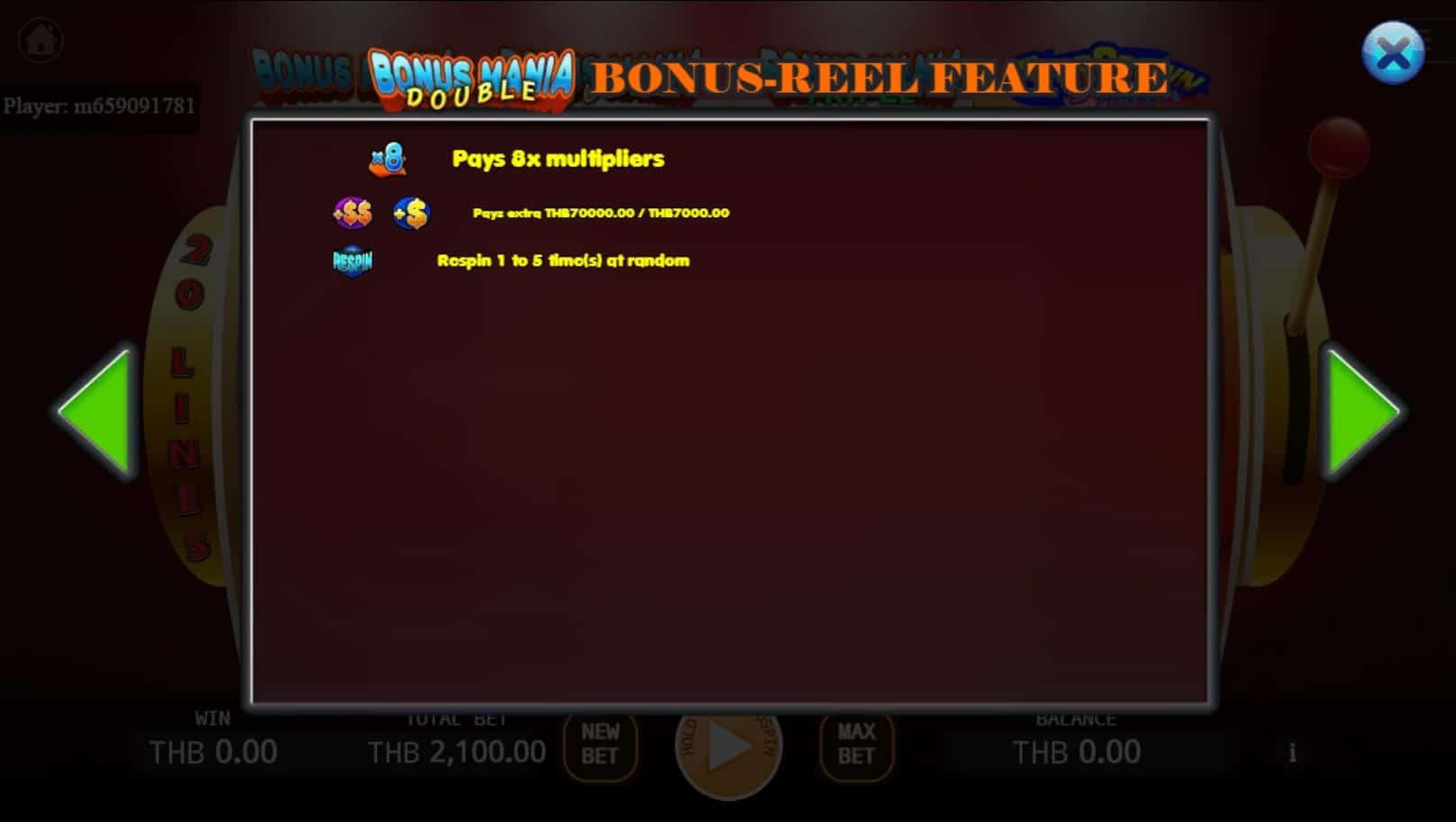 Super Bonus Mania สล็อต เว็บตรง ไม่ผ่านเอเย่นต์ ค่าย KA Gaming joker สล็อต