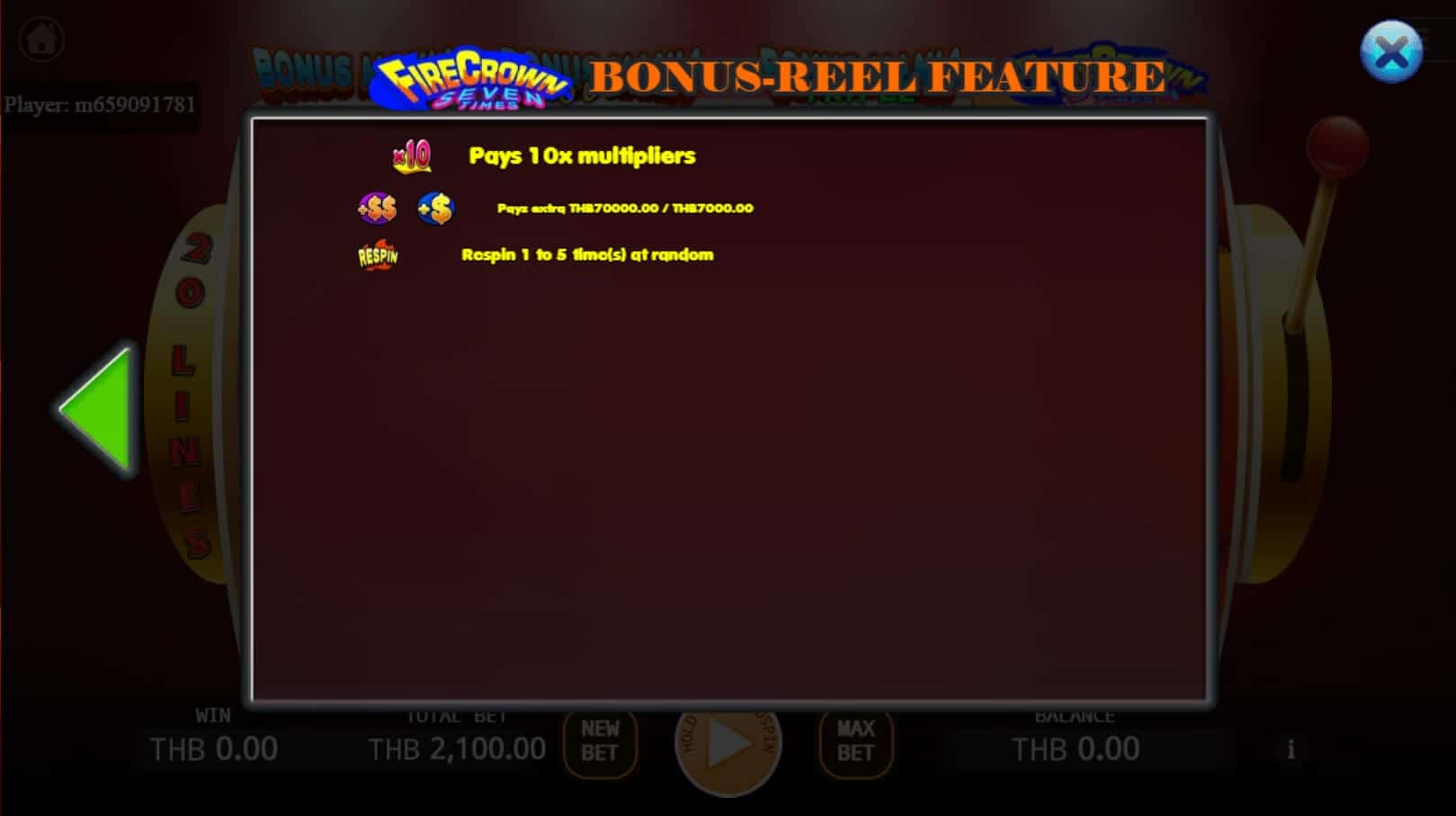 Super Bonus Mania สล็อต เว็บตรง ไม่ผ่านเอเย่นต์ ค่าย KA Gaming joker ฝาก 1 บาท ได้ 100