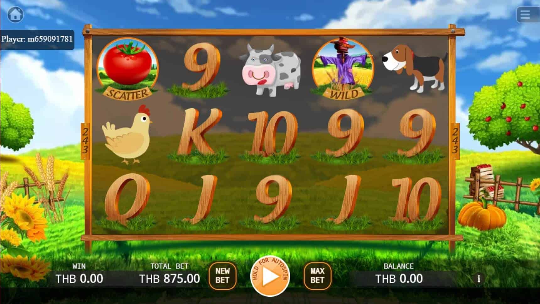 Farm Mania สล็อต เว็บตรง ไม่ผ่านเอเย่นต์ ค่าย KA Gaming joker เครดิตฟรี 100