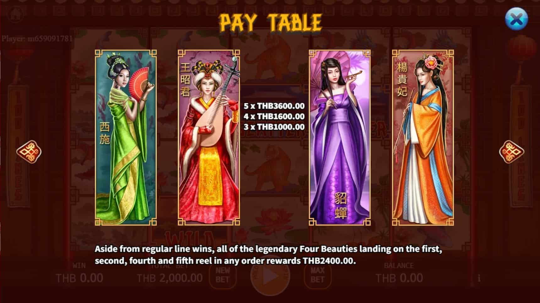 Four Beauties ค่าย KA Gaming เว็บ Joker จาก joker สล็อต ฟรีเครดิต