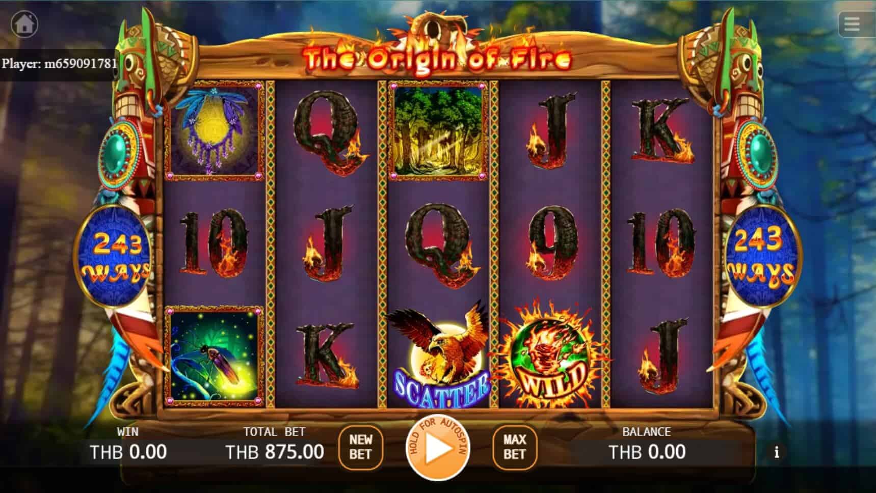 Origin Of Fire สล็อต เว็บตรง ไม่ผ่านเอเย่นต์ ค่าย KA Gaming เกมโจ๊กเกอร์