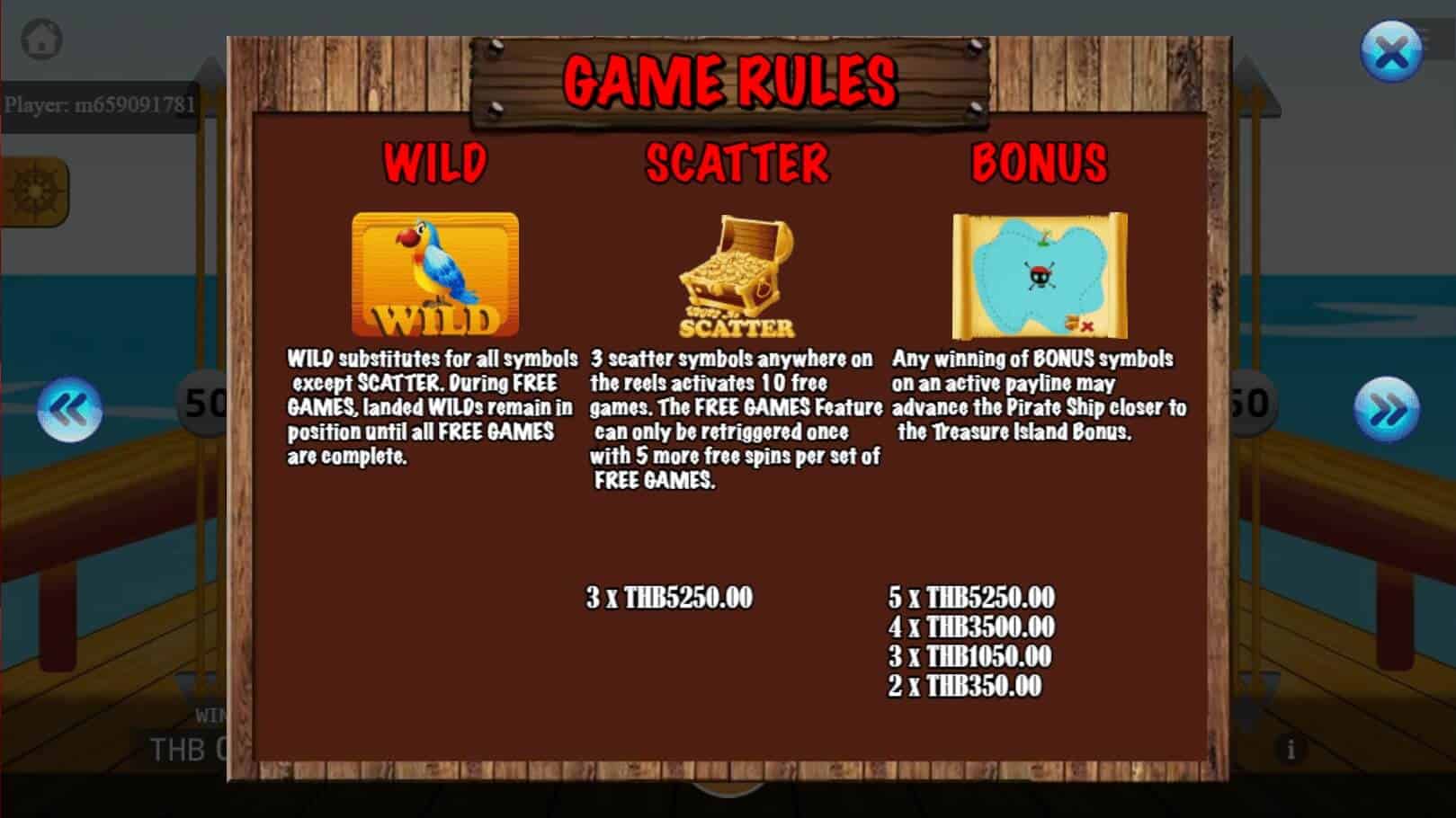 Pirate King ค่าย KA Gaming เว็บ Joker จาก โจ๊กเกอร์ 123