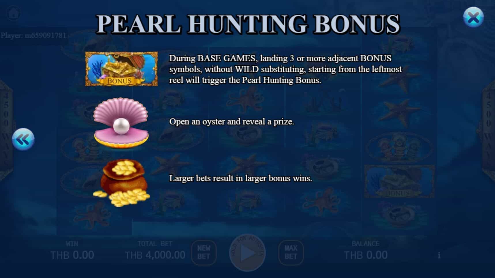 Poseidons Treasure ค่าย KA Gaming เว็บ Joker จาก joker เครดิตฟรี 100