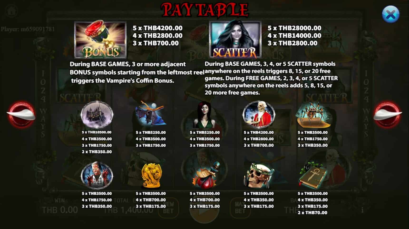 Vampires Tale ค่าย KA Gaming เว็บ Joker จาก โจ๊กเกอร์ 888