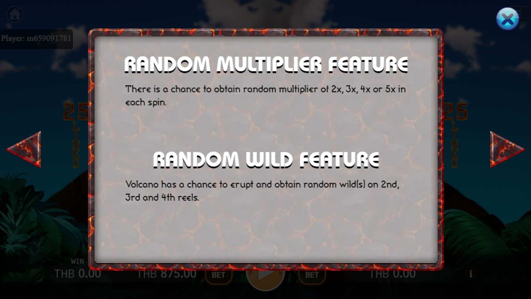 Volcano Adventure สล็อต เว็บตรง ไม่ผ่านเอเย่นต์ ค่าย KA Gaming โจ๊กเกอร์ 123