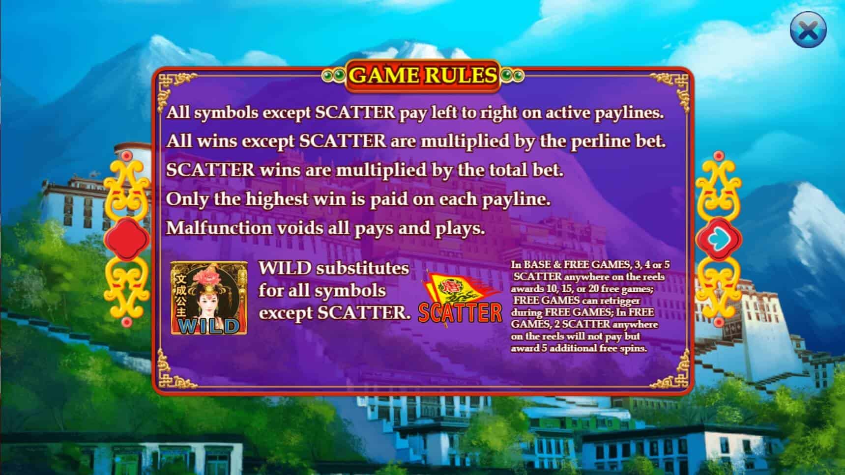 Princess Wencheng ค่าย KA Gaming เว็บ Joker จาก สล็อต joker